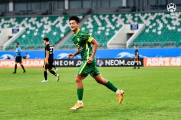 乐鱼官网-【亚冠】梁少文世界波郭全博屡献神扑 国安1比1联城